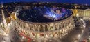 Римский амфитеатр в городе Верона, Италия