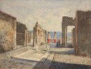 Вид на Помпеи