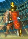 Гладиатор - гопломах. 3 в. н.э.