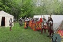 5-й Македонский легион собирается на построение.