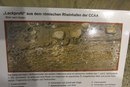 Раскопки гавани на Рейне римского времени.