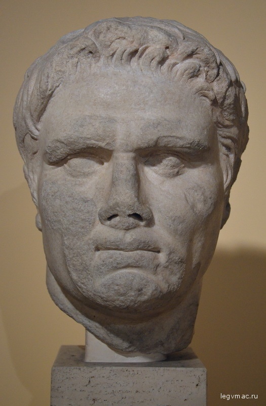 Марк Антоний. Бюст из музея Монтемартини, Рим