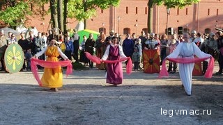 Античный танец с паллами / Ancient dance with pallas