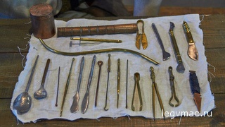 Реконструкция античных хирургических инструментов / Antique surgical instruments