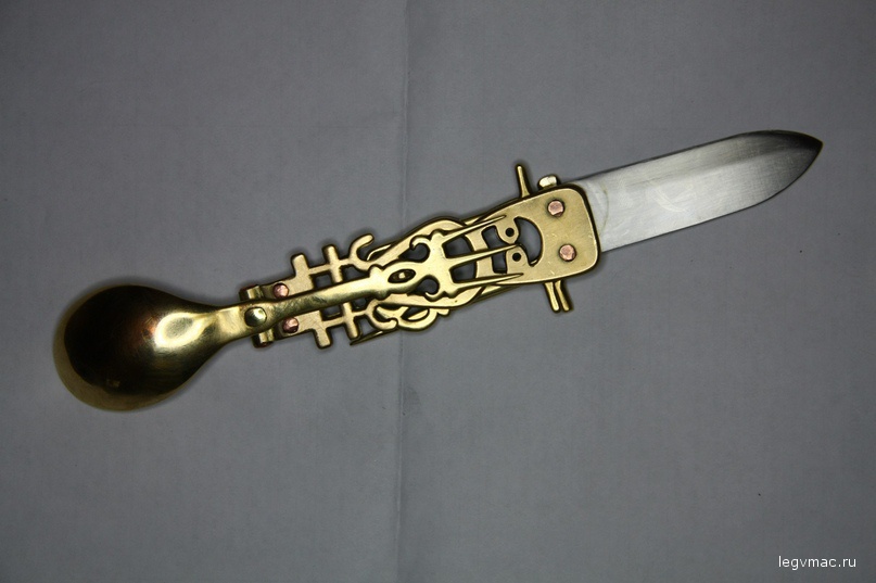 вариант реконструкции римского раскладного ножа
