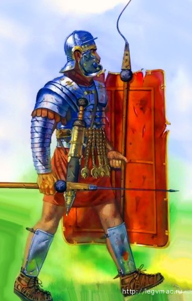 Римский легионер на войне с даками