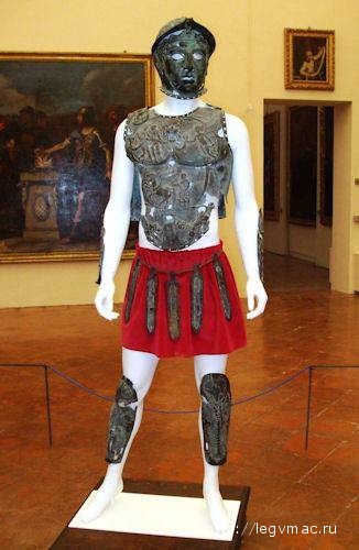 Римский кавалерийский доспех, найденный в Грузии