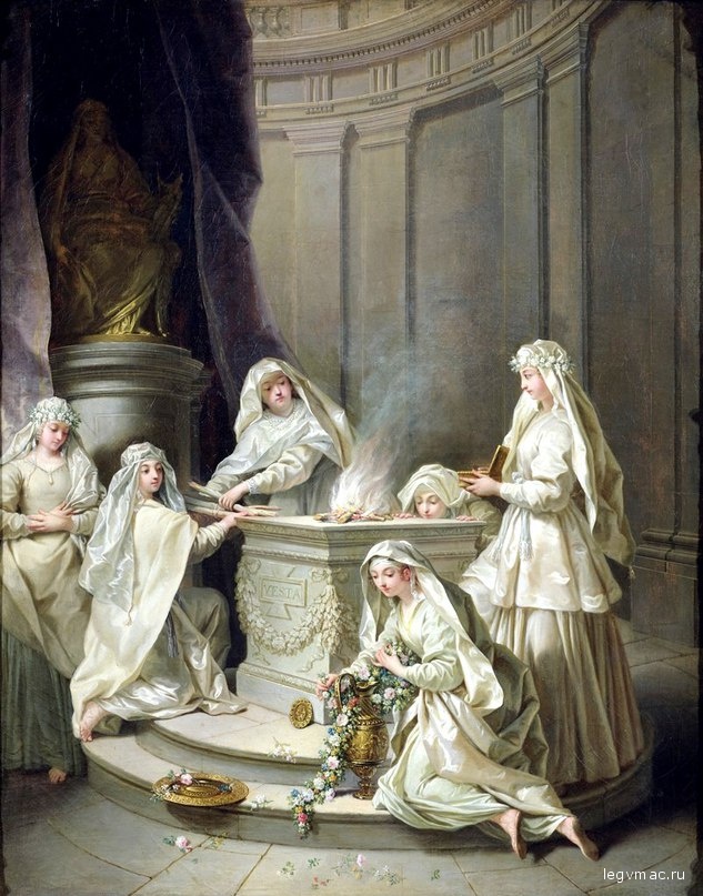 Ancient Vestals, Jean Raoux, 1727