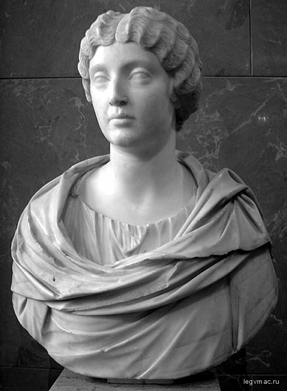 Императрица Фаустина Младшая, жена императора Марка Аврелия