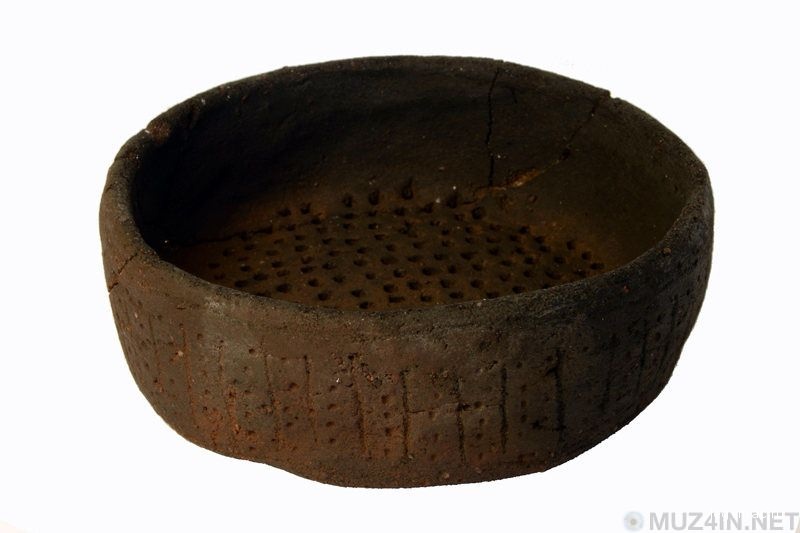 Римское сито, которое, предположительно, использовалось для приготовления сыра