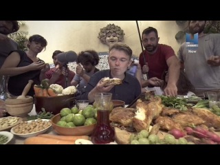 История итальянской еды 1 серия. Что ели римляне (2016) 