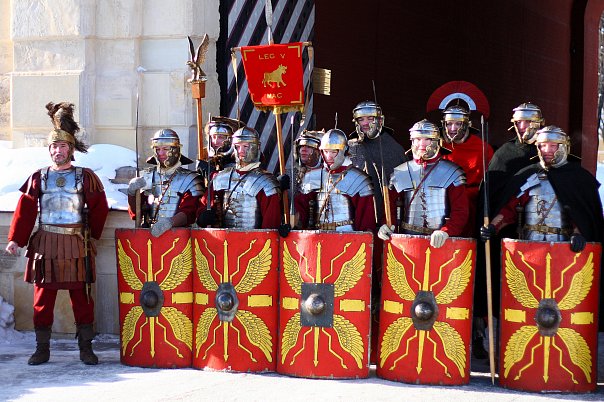 Легионеры - тяжелая пехота имперского Рима