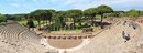 Римский амфитеатр в городе Остия, Италия