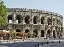 Римский амфитеатр в городе Ним, Франция