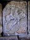 XXIV: the bodies of the Dacians thrown off the cliffs. (Gramatopol)
Метопа