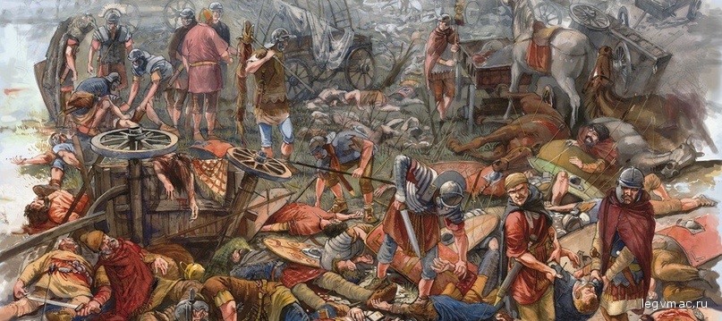 После битвы при Адамклиси. Зима 102 года. Дакия