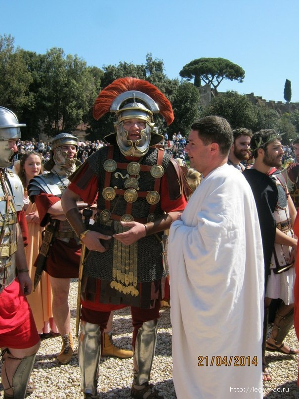 Поездка в Рим и на парад в честь дня рождения города 2014