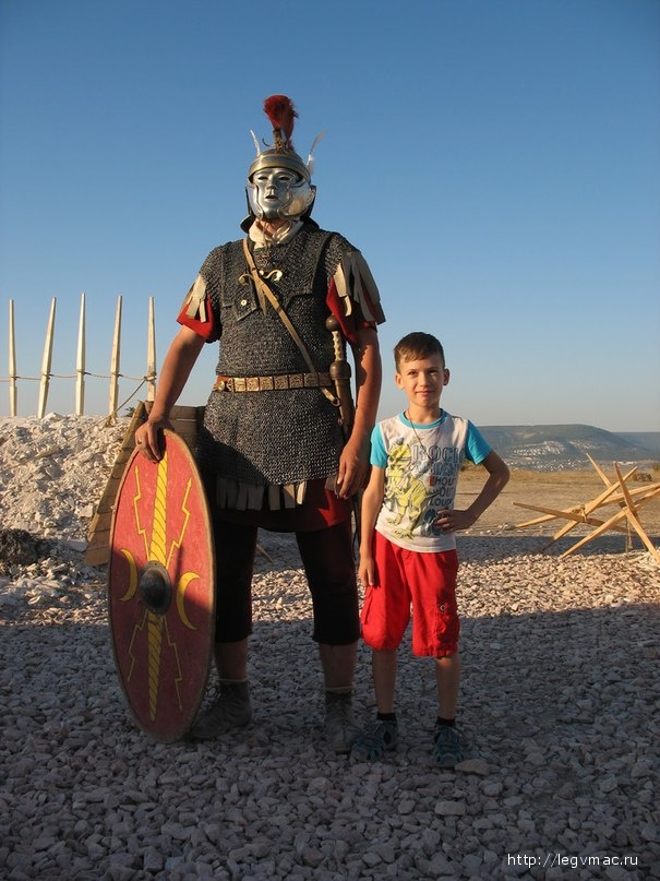 римский кавалерист