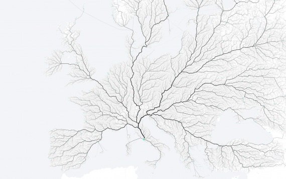 карта дорог Римской империи