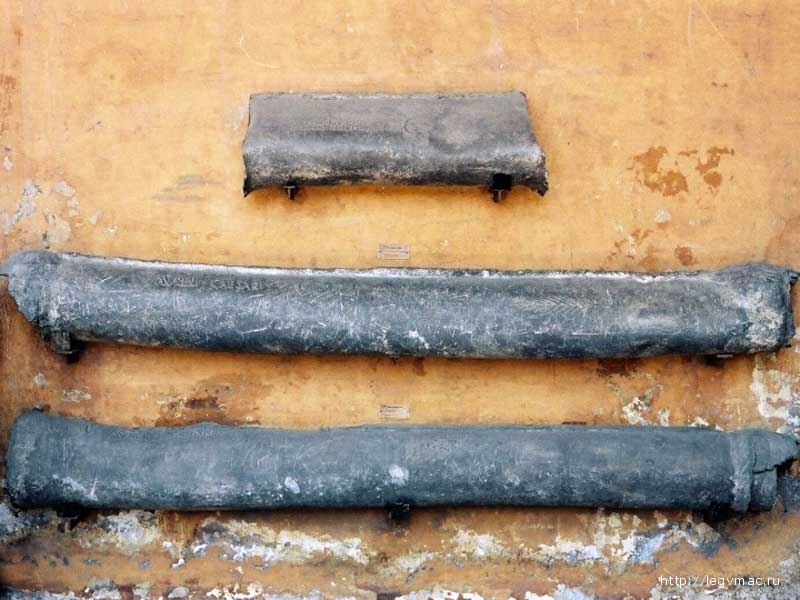 свинцовые трубы римского водопровода