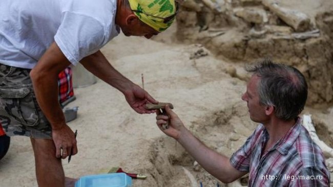 археологи на раскопках
