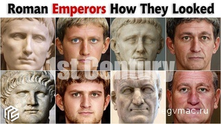 1st Century Roman Emperors | Realistic Facial Recreations Using AI and Photoshop
