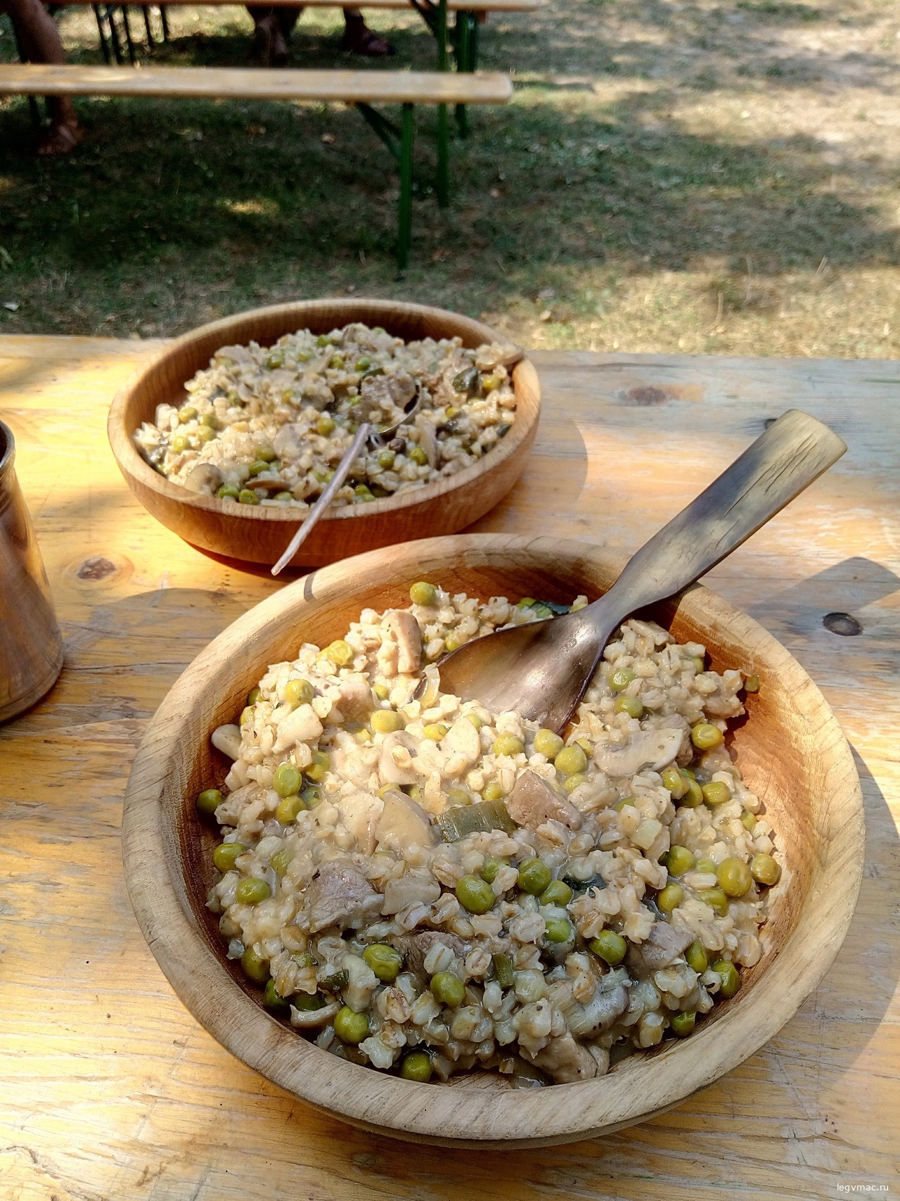 В Аквинкуме у легионеров обед, всем приятного аппетита <img class=